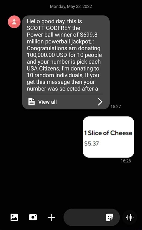 scott godfrey powerball|scott godfrey powerball text message.